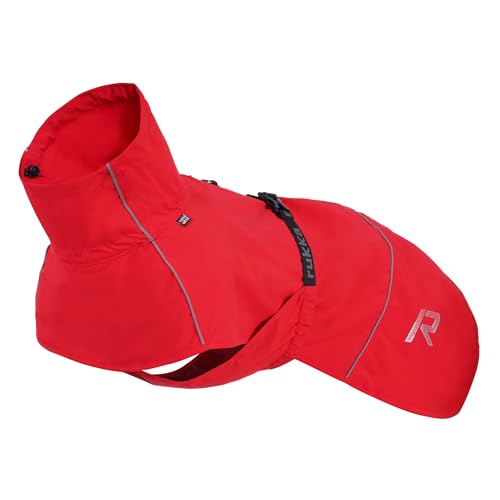 Rukka Pets HAYTON ECO Regenmantel für Hunde Klassisch Rot 25 von Rukka