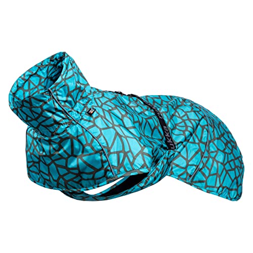 Rukka Pets HAYTON WARM Raincoat Regenmantel für Hunde Aqua 30 von Rukka