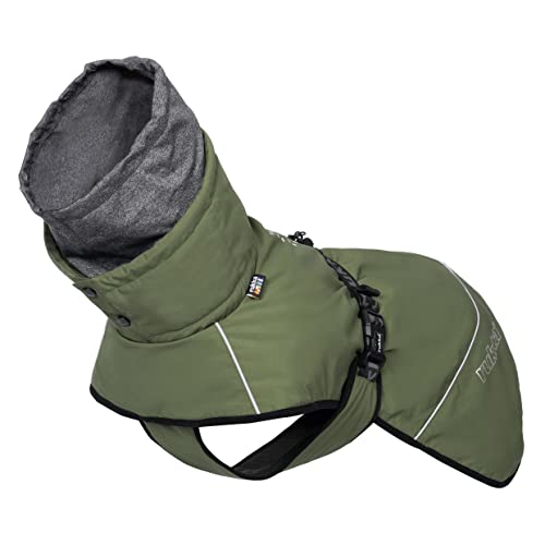 Rukka Pets Warmup 2.0 Coat Wintermantel für Hunde Dunkel Olivgrün 25 von Rukka