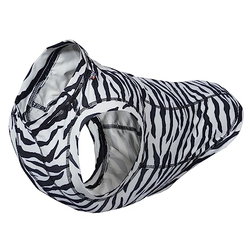Rukka Pets Zebra Shirt Sweatshirt für Hunde Schwarz und Weiß M von Rukka