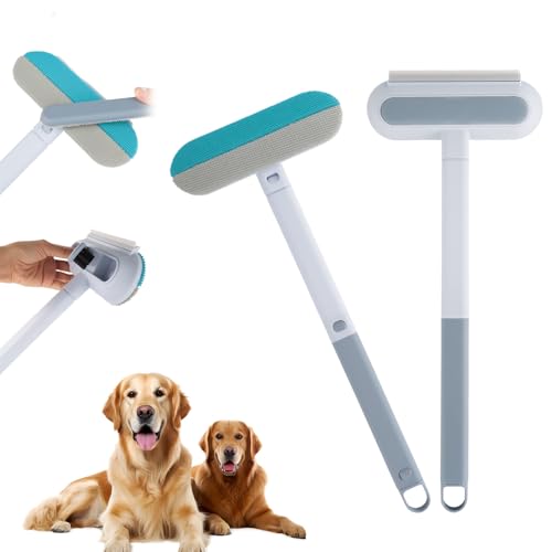 runpeak Upgraded Neu Pet Tierhaarentferner Ausziehbarem Stiel- Katze Kurze Feine Hundehaarentferner, Zweibseitige Reinigung, Ohne Stoff Schaden, GrüNdlich Erase FüR Schlafzimmer Teppich Bettsofa runpeak Upgraded Neu Pet Tierhaarentferner Ausziehbarem Stiel- Katze Kurze Feine Hundehaarentferner, Zweibseitige Reinigung, Ohne Stoff Schaden, GrüNdlich Erase FüR Schlafzimmer Teppich Bettsofa von runpeak