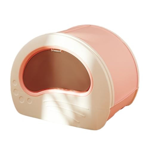Katzentoilette, extra groß, vollständig geschlossene Katzentoilette, spritzwassergeschützt und geruchsdicht, mit Schaufel, Reinigung und Rand Katzentoilette, extra groß, vollständig geschlossene Katzentoilette, spritzwassergeschützt und geruchsdicht, mit Schaufel, Reinigung und Rand von ruyi-1986