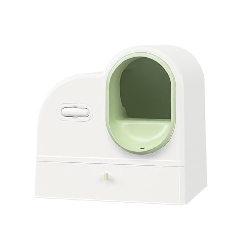 ruyi-1986 Katzentoilette, große Katzentoilette, vollständig geschlossene Katzentoilette, spritzwassergeschützt, Schubladentyp: Katzentoilette, großer Platz für Katzen, Katzentoilette, Weiß ruyi-1986 Katzentoilette, große Katzentoilette, vollständig geschlossene Katzentoilette, spritzwassergeschützt, Schubladentyp: Katzentoilette, großer Platz für Katzen, Katzentoilette, Weiß von ruyi-1986