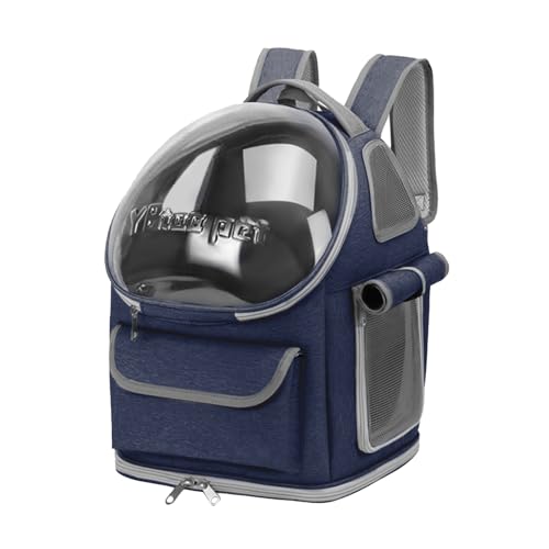 Atmungsaktiver Katzenrucksack, großer Platz, Katzenblasen-Rucksack für Kitty & kleine Hunde bis zu 8,2 kg, faltbarer Katzentragerrucksack, transparente Fluggesellschaft zugelassene Tragetasche für Atmungsaktiver Katzenrucksack, großer Platz, Katzenblasen-Rucksack für Kitty & kleine Hunde bis zu 8,2 kg, faltbarer Katzentragerrucksack, transparente Fluggesellschaft zugelassene Tragetasche für von safesto