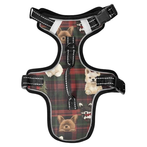 Chaleco Para Perro Hundegeschirr, Weihnachtsmotiv, reflektierend, für Spaziergänge mit Hunden, Größe M Chaleco Para Perro Hundegeschirr, Weihnachtsmotiv, reflektierend, für Spaziergänge mit Hunden, Größe M von sanluoli