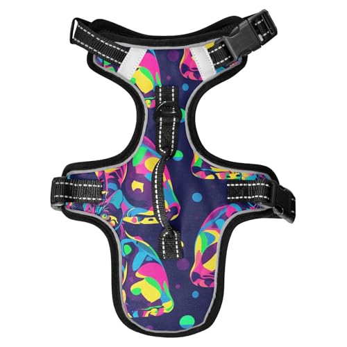 Chaleco para perro Digital Art Vapour Wave Style, bunt, reflektierend, personalisierbar für Hundetraining, Hundeweste zum Spazierengehen, Größe M Chaleco para perro Digital Art Vapour Wave Style, bunt, reflektierend, personalisierbar für Hundetraining, Hundeweste zum Spazierengehen, Größe M von sanluoli