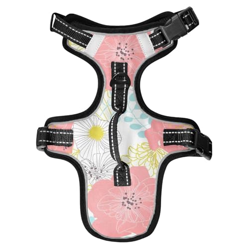 Chaleco para perro Hundeweste für Hunde, reflektierend, Frühlingsmotiv, Größe M, bunt Chaleco para perro Hundeweste für Hunde, reflektierend, Frühlingsmotiv, Größe M, bunt von sanluoli