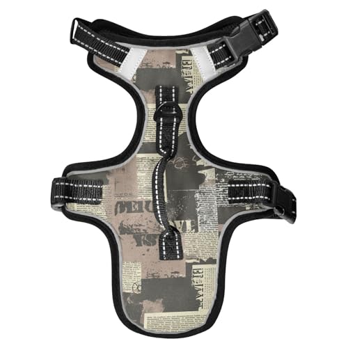 Chalecos Para Perros Katzengeschirr, Retro-Design, reflektierend, personalisierbar für Yorkie-Nachtspaziergänge, dehnbar, Größe M Chalecos Para Perros Katzengeschirr, Retro-Design, reflektierend, personalisierbar für Yorkie-Nachtspaziergänge, dehnbar, Größe M von sanluoli
