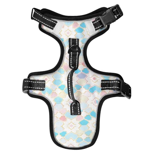 Chalecos para Perros Hundeweste mit flachem geometrischem Muster, achteckig, bunt, reflektierend, personalisierbar für Malinois, wasserdicht, Größe M Chalecos para Perros Hundeweste mit flachem geometrischem Muster, achteckig, bunt, reflektierend, personalisierbar für Malinois, wasserdicht, Größe M von sanluoli