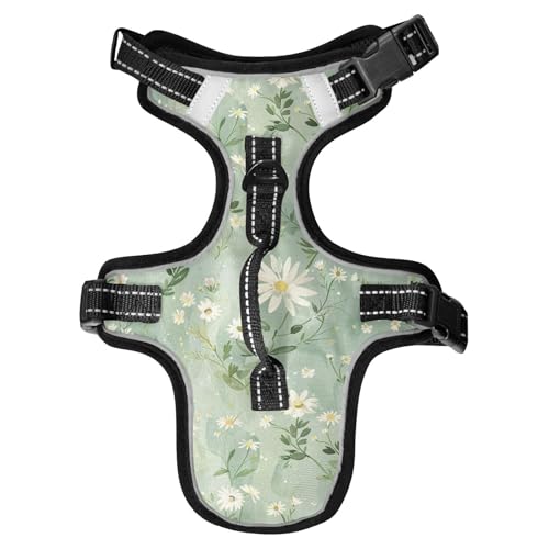 Fresh Little Daisy Hundegeschirr, ländlicher Stil, reflektierend, personalisierbar für Hunde, Spaziergänge, Katzengeschirr, Chaleco para perro, Größe M Fresh Little Daisy Hundegeschirr, ländlicher Stil, reflektierend, personalisierbar für Hunde, Spaziergänge, Katzengeschirr, Chaleco para perro, Größe M von sanluoli