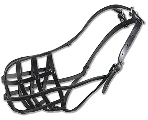 sarcia.eu Leder, vernieteter Maulkorb ROTWEILER Gross sarcia.eu Leder, vernieteter Maulkorb ROTWEILER Gross von sarcia.eu