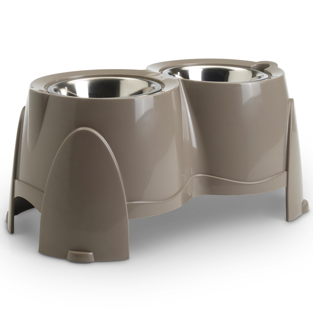 Savic Ergo Feeder Hundebar - 2 x 1,5 l, Ø 18,5 cm, Höhe 28,0 cm Savic Ergo Feeder Hundebar - 2 x 1,5 l, Ø 18,5 cm, Höhe 28,0 cm von savic