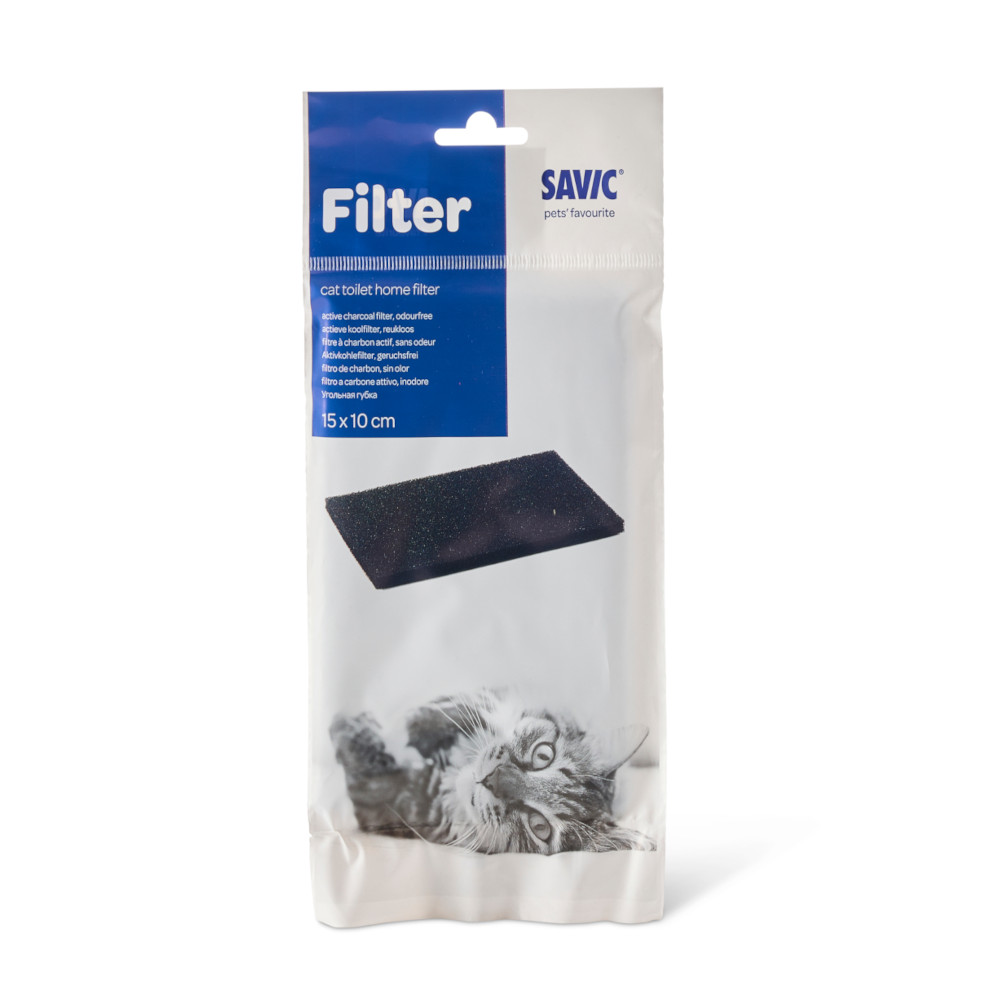Savic Aktivkohlefilter für Katzentoiletten - Ersatzkohlefilter 1 Stück Savic Aktivkohlefilter für Katzentoiletten - Ersatzkohlefilter 1 Stück von savic
