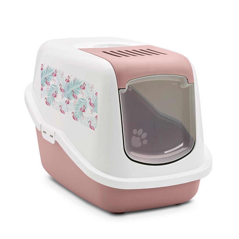 Savic Katzentoilette Nestor Impression "Flamingo" - Starterset: Toilette "Flamingo" + 2 extra Filter + 12 Bag it up Savic Katzentoilette Nestor Impression "Flamingo" - Starterset: Toilette "Flamingo" + 2 extra Filter + 12 Bag it up von savic