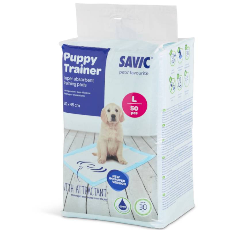 Savic Puppy Trainer Pads - Doppelpack Large: 2 x 50 Stück von savic