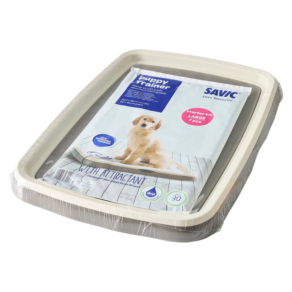 Savic Puppy Trainer Starter Set - Large, inkl. 7 Pads Savic Puppy Trainer Starter Set - Large, inkl. 7 Pads von savic