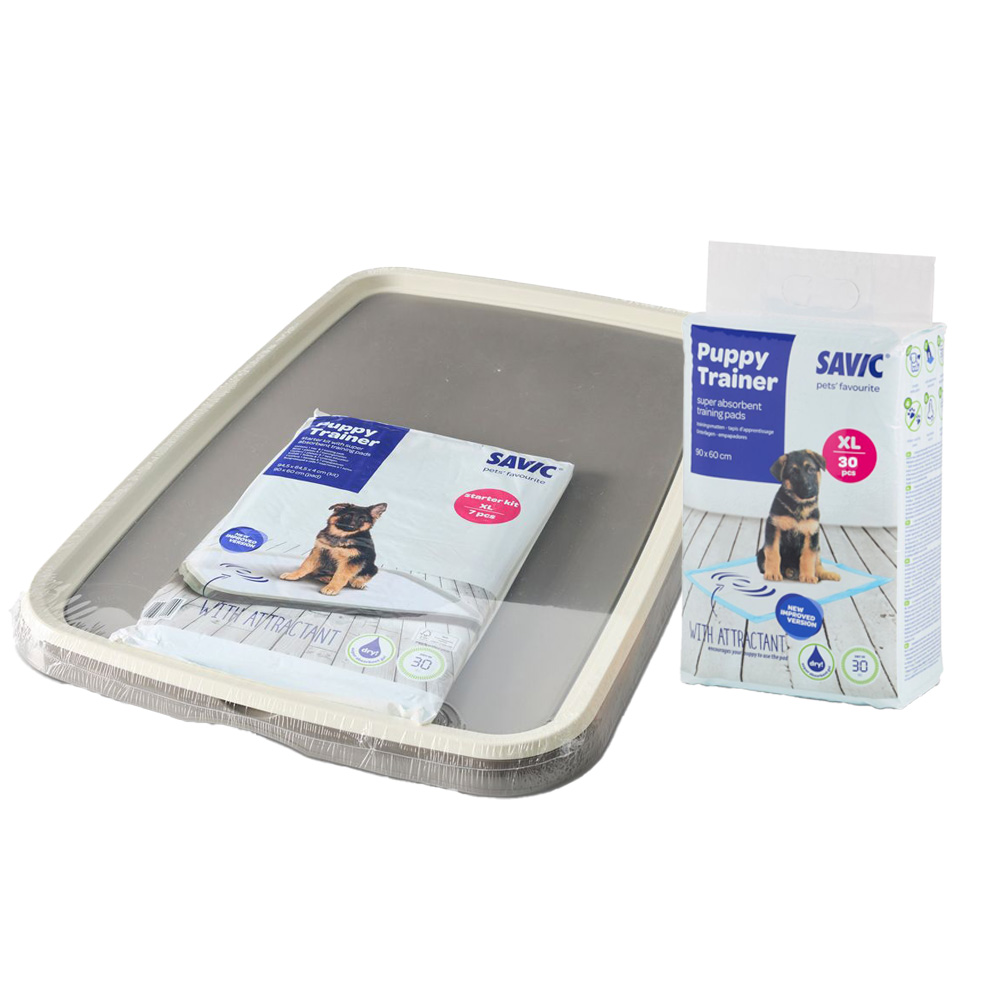 Savic Puppy Trainer Starter Set - Sparset: XL, inkl. 7 Pads + 30 XL Pads Savic Puppy Trainer Starter Set - Sparset: XL, inkl. 7 Pads + 30 XL Pads von savic