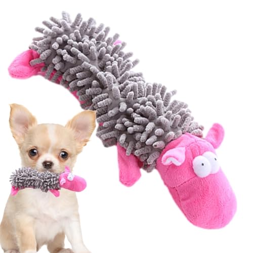 scyca Gefülltes Hundespielzeug, Plüschgefülltes Hundespielzeug | Tiere Kauspielzeug für Hunde zum Zahnen - Niedliche Welpen-Plüschtiere, weiches Hundespielzeug mit Quietschgeräusch, interaktive scyca Gefülltes Hundespielzeug, Plüschgefülltes Hundespielzeug | Tiere Kauspielzeug für Hunde zum Zahnen - Niedliche Welpen-Plüschtiere, weiches Hundespielzeug mit Quietschgeräusch, interaktive von scyca