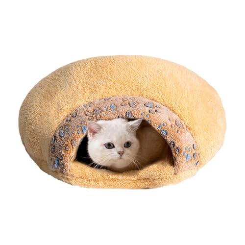 scyca Katzenschlafsack | Weiches Halbgeschlossenes Katzenhöhlenbett Tragbarer Katzenwinterschlafsack 360-Grad-Wickeltuch Gemütliches Katzenhöhlenbett, Katzennestbett für Hunde und Katzen scyca Katzenschlafsack | Weiches Halbgeschlossenes Katzenhöhlenbett Tragbarer Katzenwinterschlafsack 360-Grad-Wickeltuch Gemütliches Katzenhöhlenbett, Katzennestbett für Hunde und Katzen von scyca