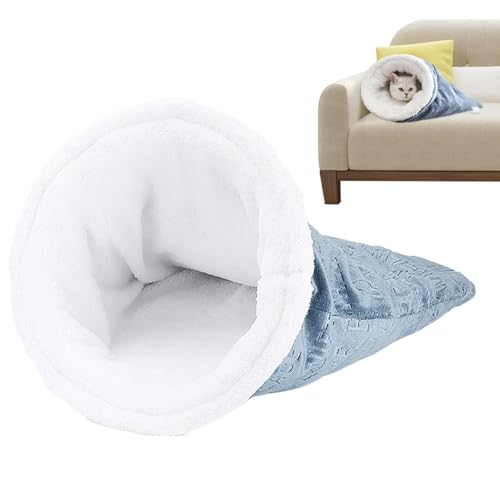 scyca Winter-Katzenschlafsack,Katzenschlafsack für den Winter, Katzenbett für Wohnungskatzen, Haustiermatten-Warmpolstersack für kleine Haustiere, Katzenbett-Tunneltasche, bequemer Haustierpolstersack scyca Winter-Katzenschlafsack,Katzenschlafsack für den Winter, Katzenbett für Wohnungskatzen, Haustiermatten-Warmpolstersack für kleine Haustiere, Katzenbett-Tunneltasche, bequemer Haustierpolstersack von scyca