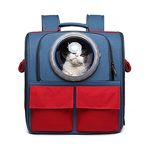 Haustier-Rucksack, tragbar, atmungsaktiv, Haustier-Reiserucksack, Weltraumkapsel, Blasen-Haustiertasche, geeignet für den Außenbereich von sdjfhehfdcbfvhfrvd