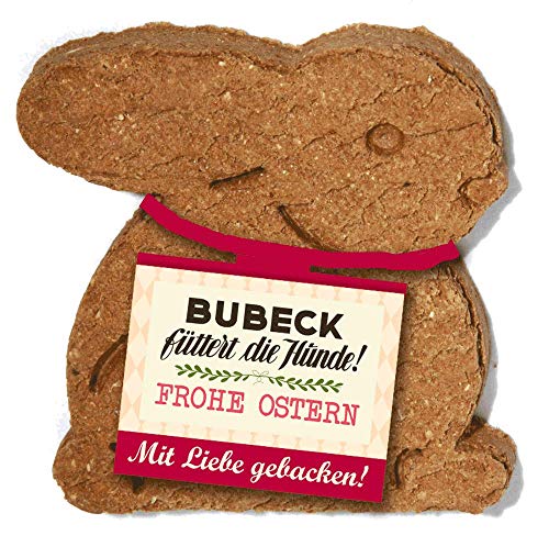 Bubeck | Hundekekse | 10 - XXL - Osterhase | gebackener Hundekuchen mit Rind & Geflügel von seit 1893 Bubeck