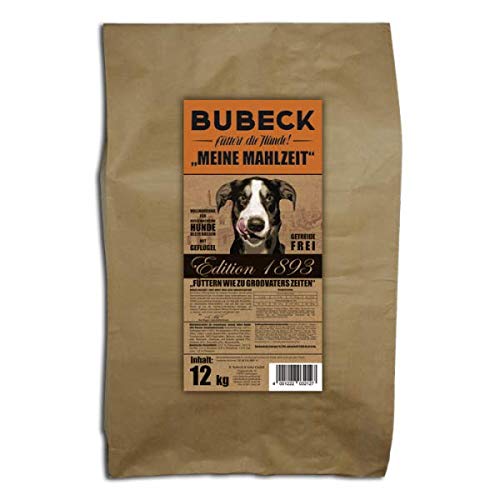 Hundefutter trocken getreidefrei von Bubeck mit Geflügel gebacken Adult von seit 1893 Bubeck