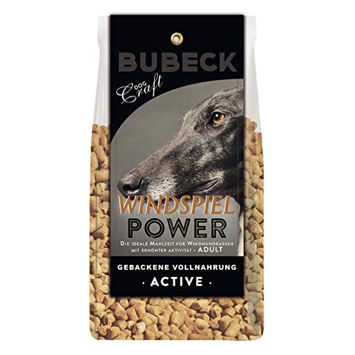 seit 1893 Bubeck Hundefutter | Windspiel Power | Trockenfutter mit Lammfleisch & Weizenmehl | Single Protein | für Windhunde (1 Kg) von seit 1893 Bubeck