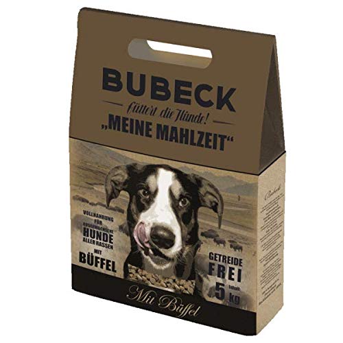 Hundefutter trocken getreidefrei von Bubeck mit Büffel gebacken Adult von seit 1893 Bubeck