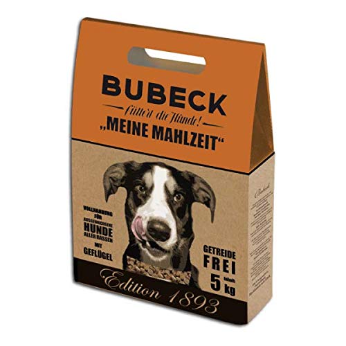 Hundefutter trocken getreidefrei von Bubeck mit Geflügel gebacken Adult von seit 1893 Bubeck