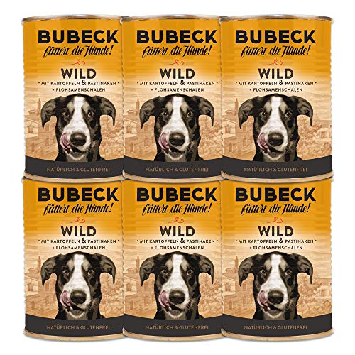 Nassfutter für Hunde | getreidefrei von Bubeck | Verschiedene Sorten (WIld, 400g) von seit 1893 Bubeck