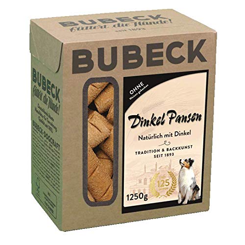 Hundeleckerlies mit Dinkel & Pansen von Bubeck zur Zahnpflege Hundeleckerlies mit Dinkel & Pansen von Bubeck zur Zahnpflege von seit 1893 Bubeck