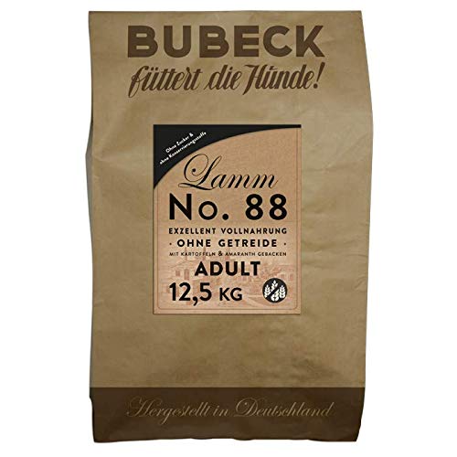 Trockenfutter für Hunde von Bubeck | mit Lamm getreidefrei gebacken von seit 1893 Bubeck