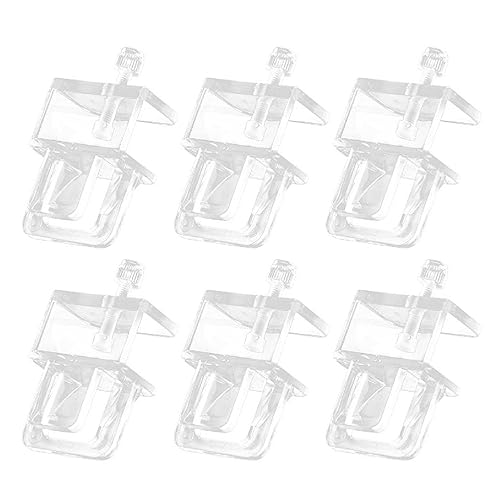 seluluory 6 Stück Aquarium Siebnetz Halterung Landschaftsnetz Montagehalter Multifunktionale Transparente Acryl Halterung Aquarium Halterung seluluory 6 Stück Aquarium Siebnetz Halterung Landschaftsnetz Montagehalter Multifunktionale Transparente Acryl Halterung Aquarium Halterung von seluluory
