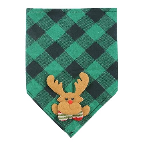 Weihnachts-Hundehalsband, verstellbar, niedlich, mit Fliege, Cosplay, 2 Stück (Einheitsgröße, Stil 1) von semen