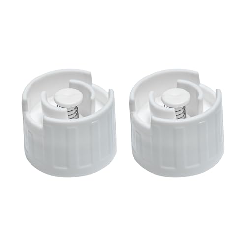 Haustier-Wasserflaschenverschluss [Nur kompatibel mit Septillar-Wasserflaschen] Ersatz-Dispenserdeckel (3x3 cm, 2 Stück) von septillar