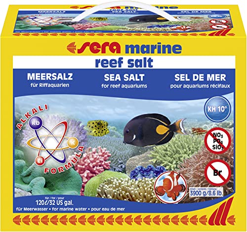 sera 05467 marin reef salt 3900 g das naturnahe Premium Meersalz höchster Qualität, leicht und schnell löslich durch feine Körnung und Verwendung reiner Einzelkomponenten sera 05467 marin reef salt 3900 g das naturnahe Premium Meersalz höchster Qualität, leicht und schnell löslich durch feine Körnung und Verwendung reiner Einzelkomponenten von sera