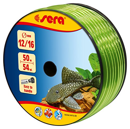 sera 12/16 Schlauch grün 50 m - Schauch fürs Aquarium - Flexible Schläuche in verschiedenen Durchmessern, Längen und Farben von sera