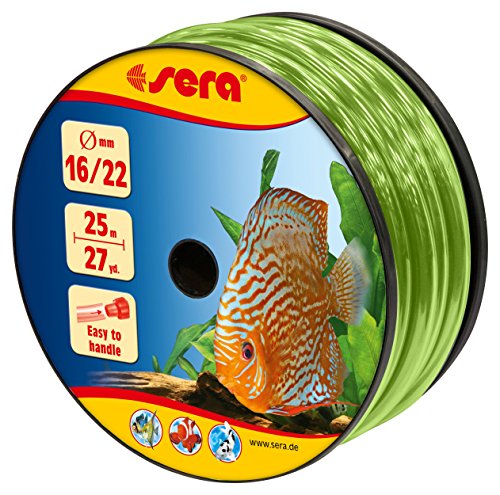 sera 32138 16/22 Schlauch grün 25 m - Schauch fürs Aquarium - Flexible Schläuche in verschiedenen Durchmessern, Längen und Farben von sera