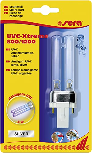 Sera 32202 UV-C Amalgamlampe 5 W UVC-Xtreme Außenfilter 800, 1200, 1 stück von sera
