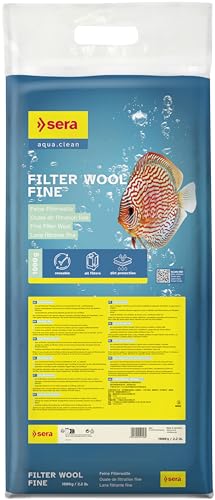 sera Filter Wool Fine 1 kg - Filterwatte fein 1000g von sera
