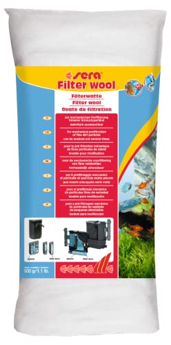 sera Filterwatte 500 g - Zur mechanischen Vorfilterung feinerer Schmutzpartikel sera Filterwatte 500 g - Zur mechanischen Vorfilterung feinerer Schmutzpartikel von sera