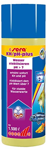 sera KH/pH-plus 250 ml Wasseraufbereiter fürs Aquarium, puffert & sichert den pH-Wert, wirkt gegen biogene Entkalkung, schafft artgerechte Bedingungen (z. B. für afrikanische Cichliden) von sera