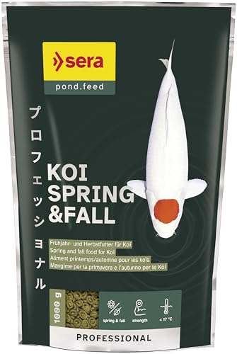sera Koi Professional Spring & Fall | Koifutter 1000 g | leicht verdaulich unter 17°C | stärkt Immunsystem | Co-Extrusion Verfahren | Krankheitsvorbeugung | optimale Winter-Vorbereitung sera Koi Professional Spring & Fall | Koifutter 1000 g | leicht verdaulich unter 17°C | stärkt Immunsystem | Co-Extrusion Verfahren | Krankheitsvorbeugung | optimale Winter-Vorbereitung von sera