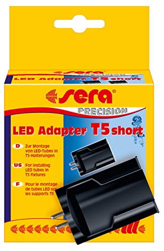 sera LED Adapter T5 short - T5 short, T5 & T8 - Halterungen für sera LED Tubes, 2 Stück (1er Pack) von sera