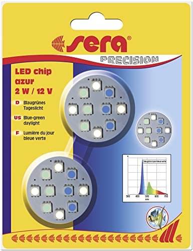 sera LED chip azur - Kaltes Tageslicht für Süßwasseraquarien. von sera