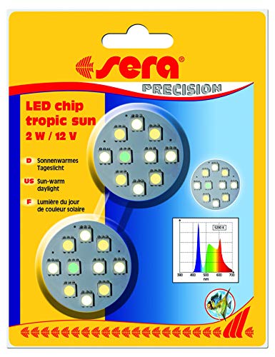 sera LED chip tropic aqua - Sonnenwarmes Tageslicht für Süßwasseraquarien. von sera