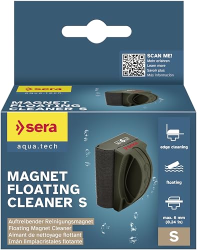 sera Magnet Cleaner Floating S 6 mm Glass | auftreibender Reinigungsmagnet | schwimmender Algenmagnet fürs Aqurium sera Magnet Cleaner Floating S 6 mm Glass | auftreibender Reinigungsmagnet | schwimmender Algenmagnet fürs Aqurium von sera