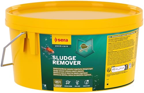 sera Pond Sludge Remover 2,2 L (1,9 kg) | Schlammentferner reduziert organische Ablagerungen | Zur Reduktion von Teichschlamm und Ablagerungen von sera