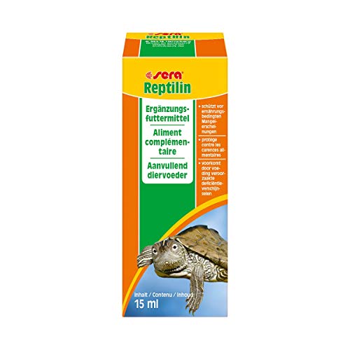 sera Reptilin 15 ml - Vitamine für vitale Reptilien - eine schmackhafte Emulsion aus 12 wertvollen Vitaminen zum Auftropfen auf das Futter oder fürs Trinkwasser sera Reptilin 15 ml - Vitamine für vitale Reptilien - eine schmackhafte Emulsion aus 12 wertvollen Vitaminen zum Auftropfen auf das Futter oder fürs Trinkwasser von sera